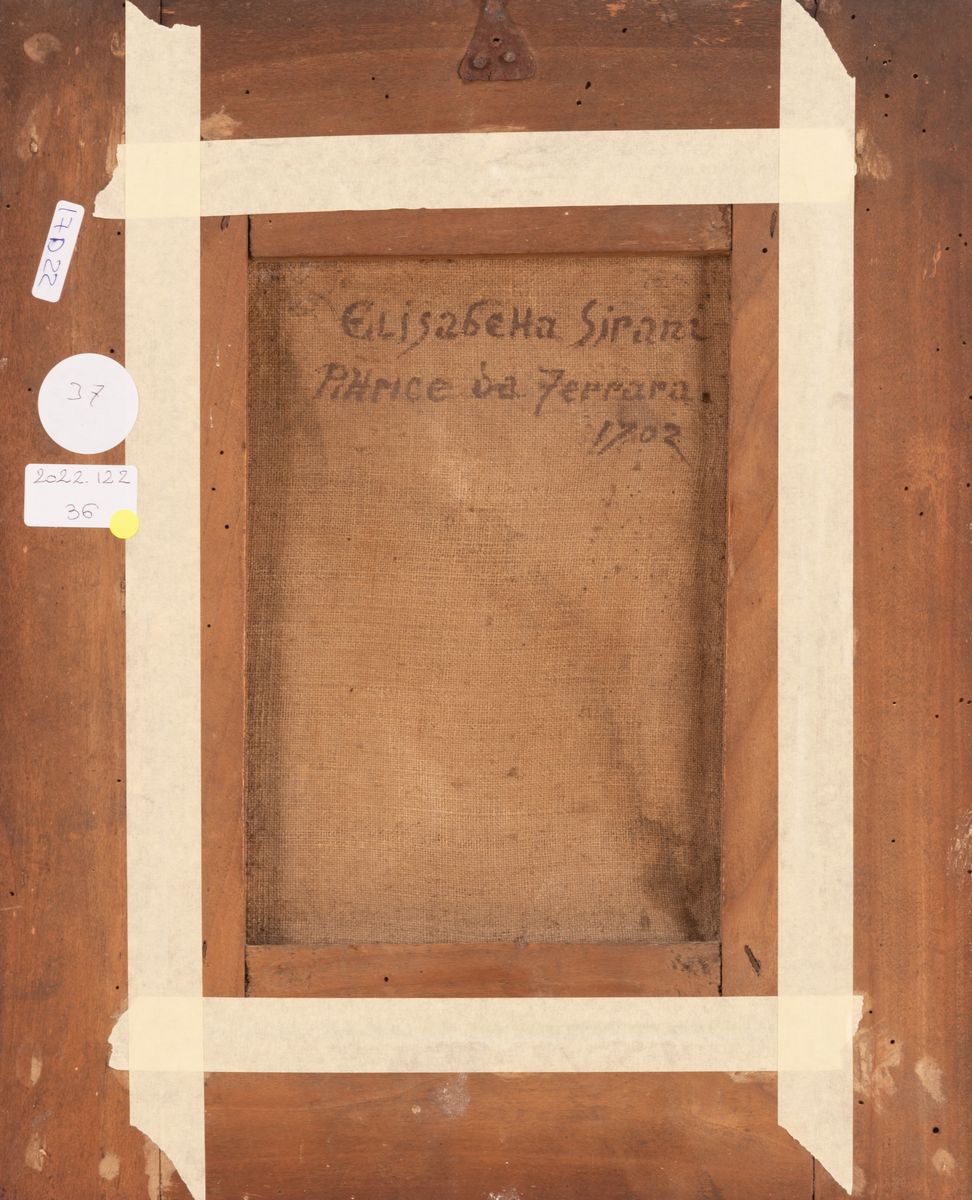 Pittore Emiliano del XVIII Secolo - Probabile Ritratto di Elisabetta Sirani