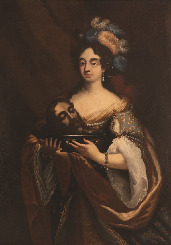 Nicol&#242; Maria Vaccaro - Salomè con la testa del Battista