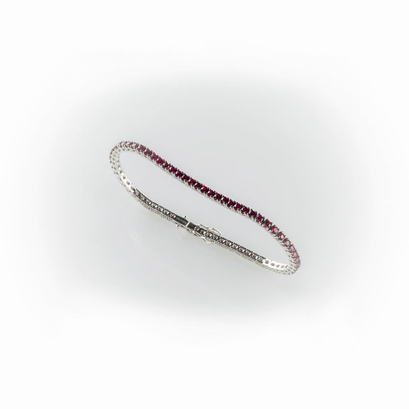 Bracciale Tennis Salvini con Rubini