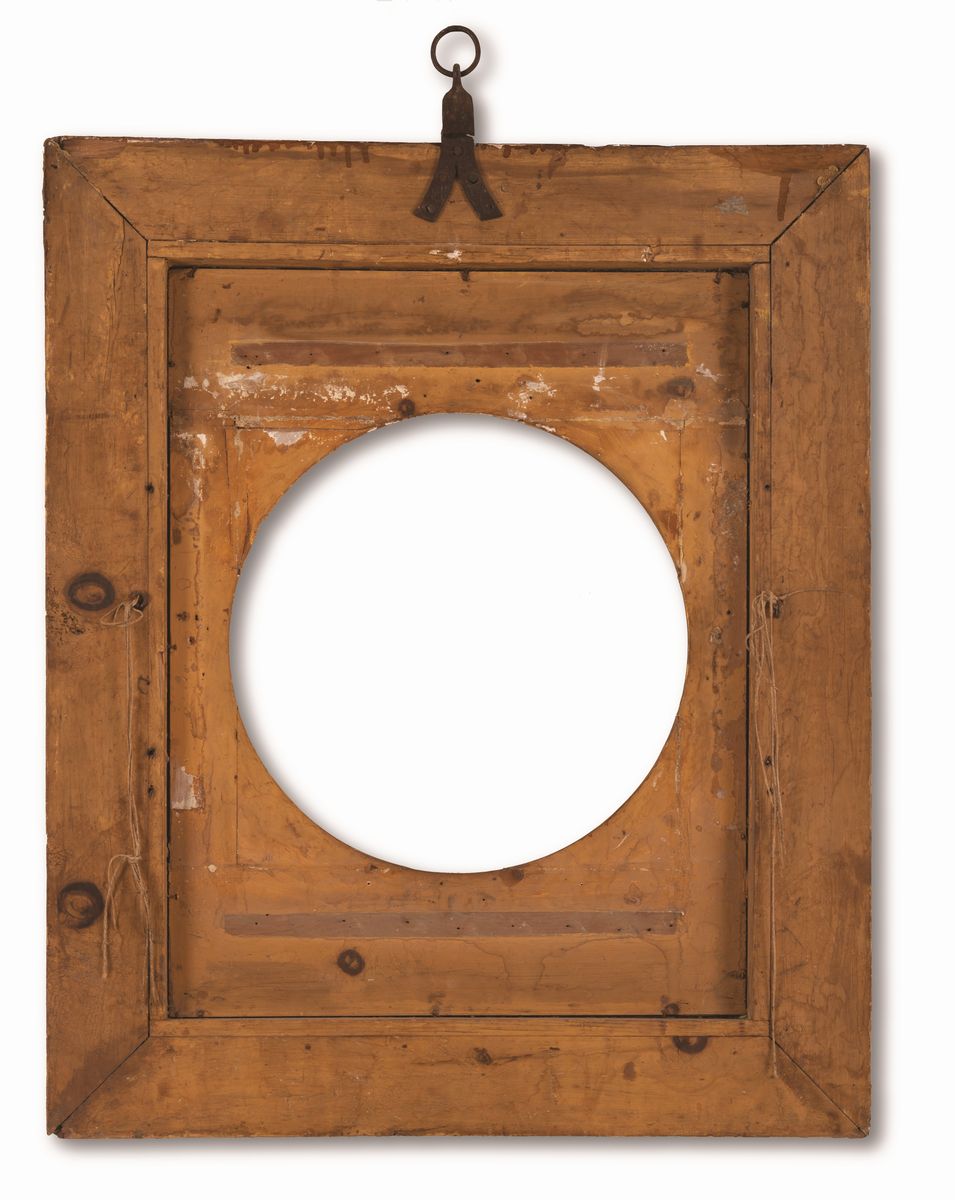 Manifattura Dell'italia Centrale della Fine del XVIII Secolo - Cornice in Legno e Pastiglia Dorat...