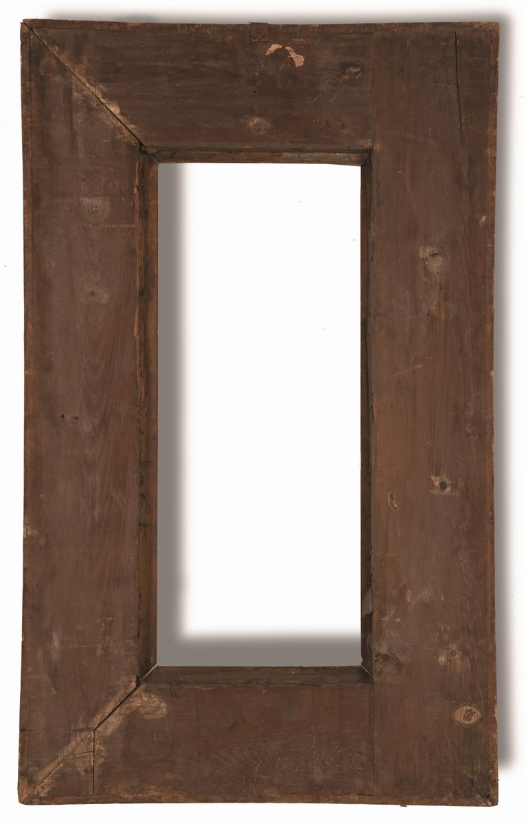 Bella cornice in legno dorato XIX secolo