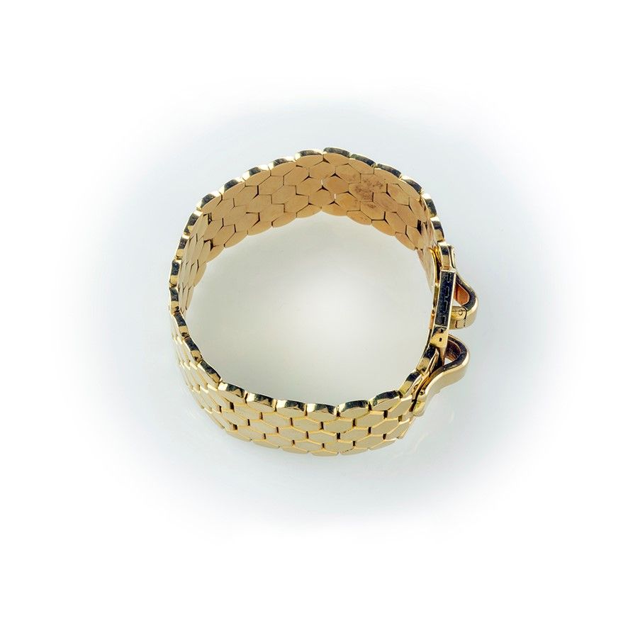 Bracciale in Oro a Nido D'ape