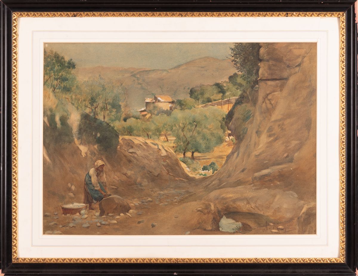 Augusto Bompiani - Tornando dal Bucato