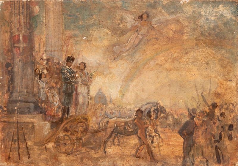 Scuola Romana del XX Secolo - Allegoria della Vittoria