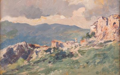 Veduta di Paesaggio Montano
