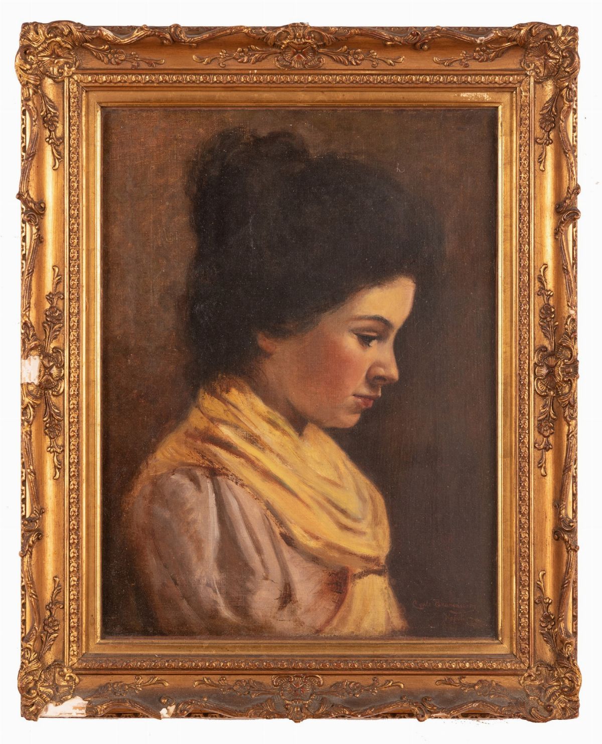 Carlo Brancaccio - Ritratto di Giovane Donna