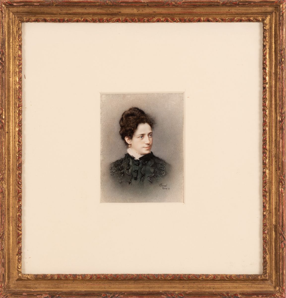 Carlo Ferrari - Ritratto di Donna