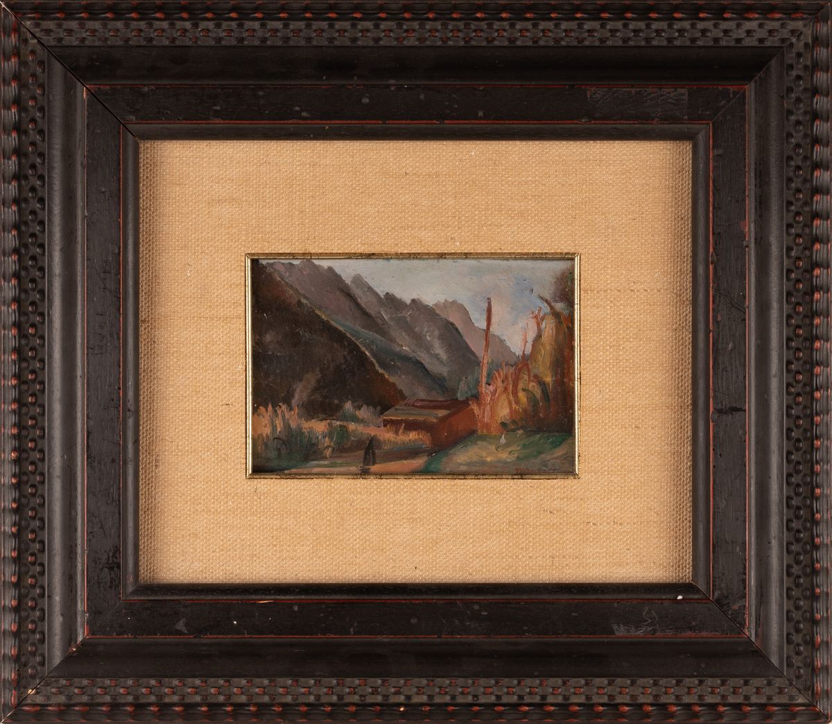 Pittore degli Inizi del XX Secolo - Paesaggio Montano