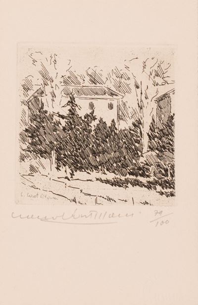 Paesaggio con Casolare