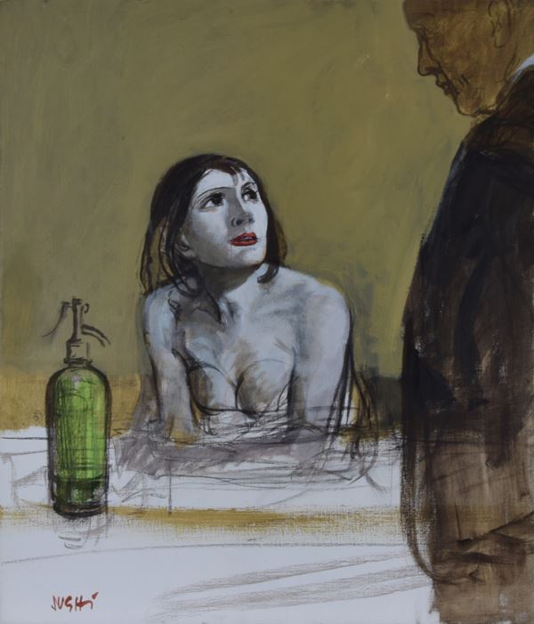 Alberto Sughi : Senza Titolo  - Olio su tela - Auction Modern and Contemporary Art - Gliubich Casa d'Aste