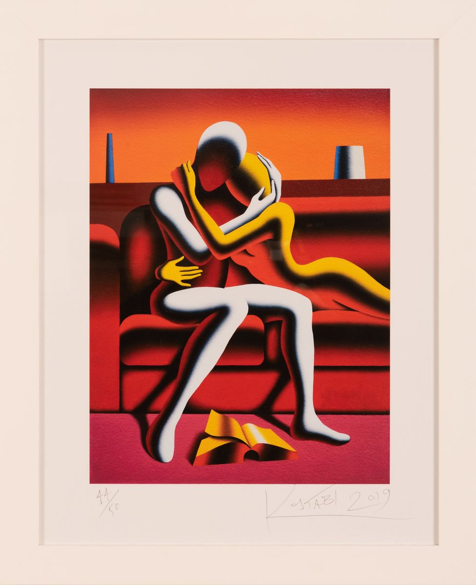 Mark Kostabi - L'abbraccio