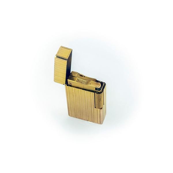 Accendino S.T. Dupont laminato in oro