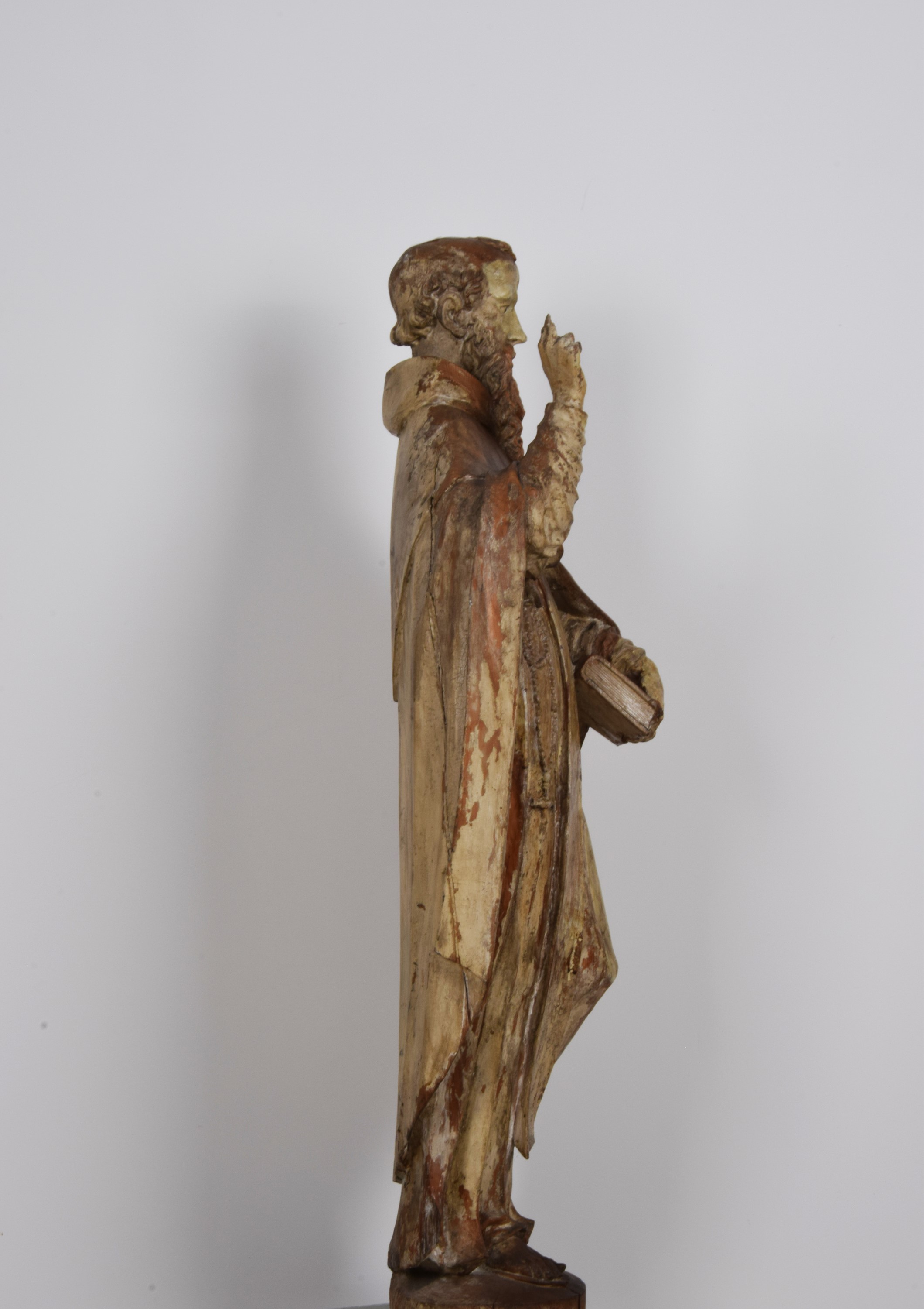 Scultore Veneto del XVI Secolo - Scultura di San Domenico Benedicente