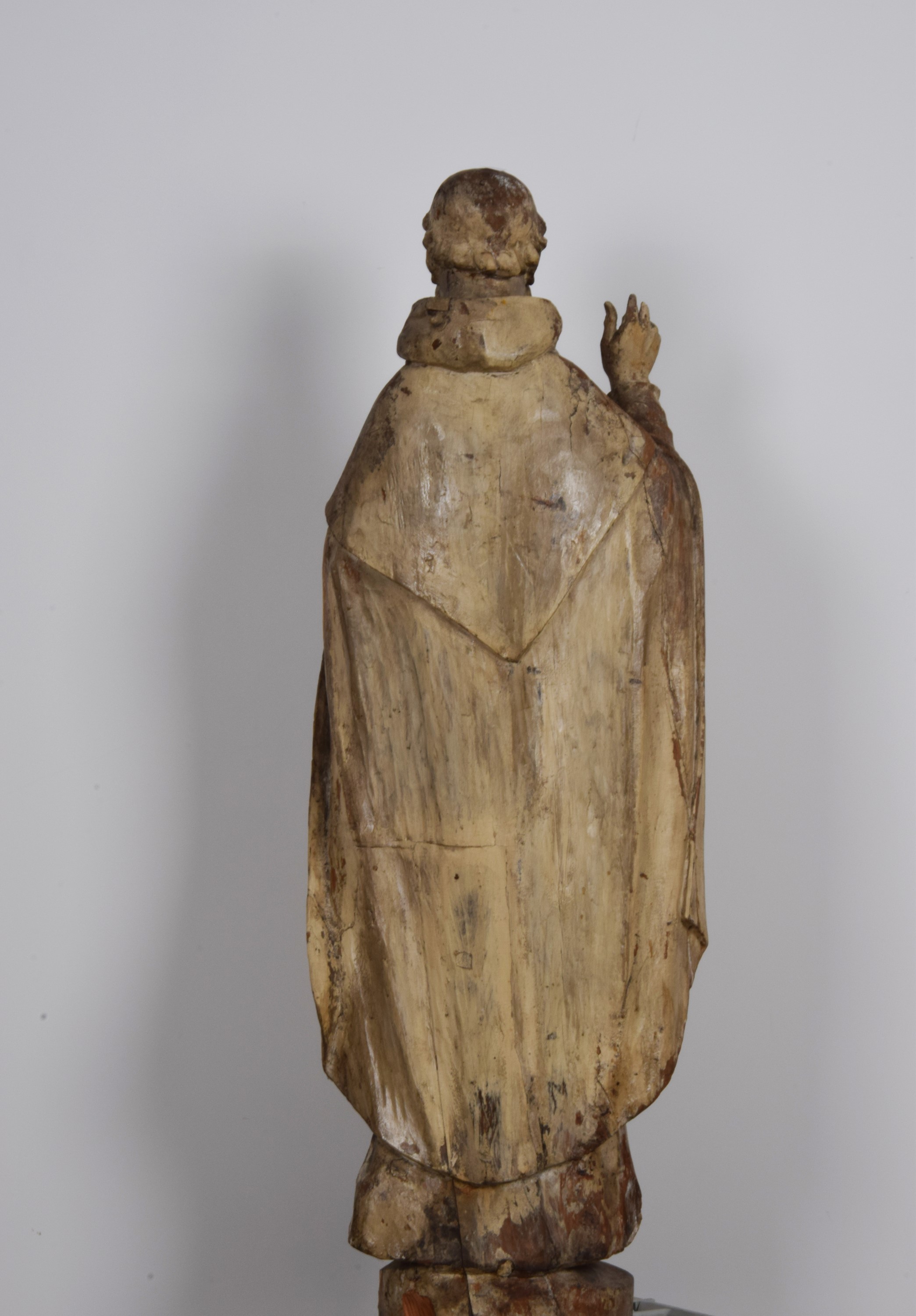 Scultore Veneto del XVI Secolo - Scultura di San Domenico Benedicente