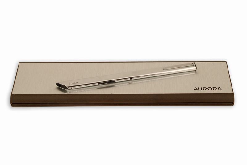 Penna in Argento 925 Aurora Thesiin Scatola Originale