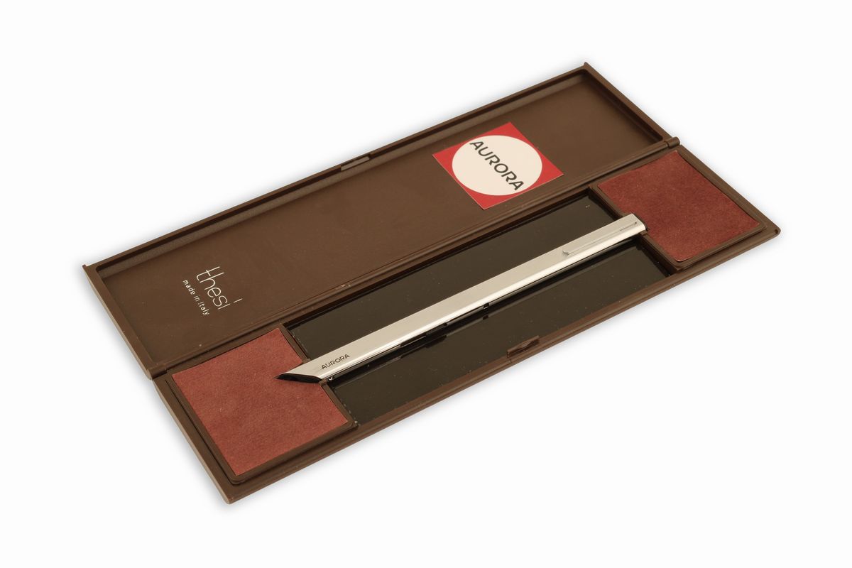 Penna in Argento 925 °/oo Aurora Thesiin Scatola Originale