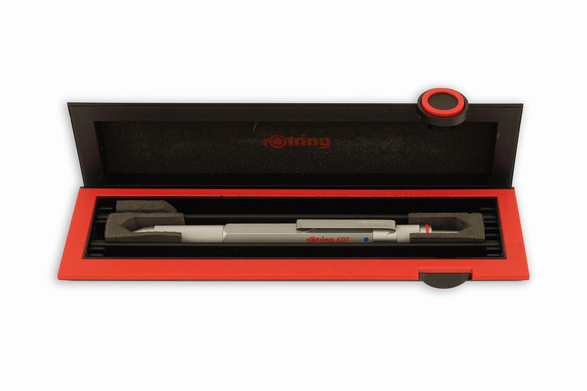 Penna a Sfera Rotring 600 Double con Tre Funzioni: Matita 0,7, Sfera e Roller