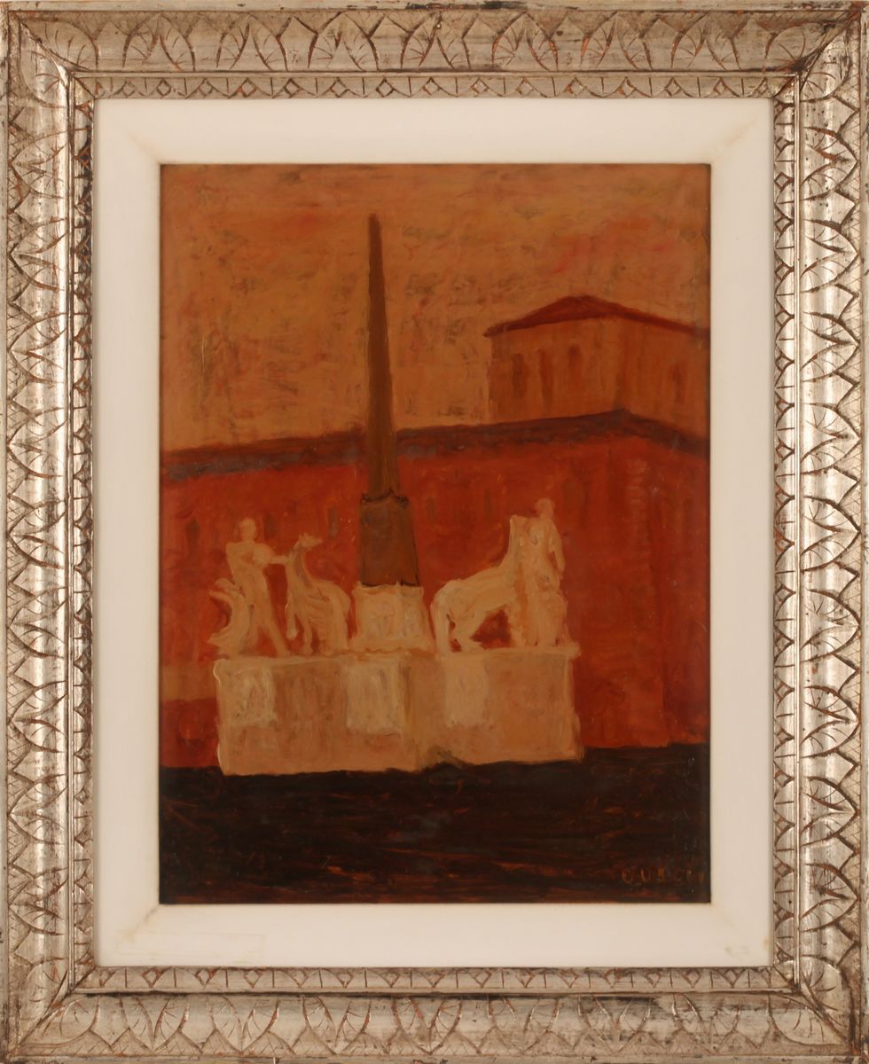 Carlo Quaglia - Veduta di Roma