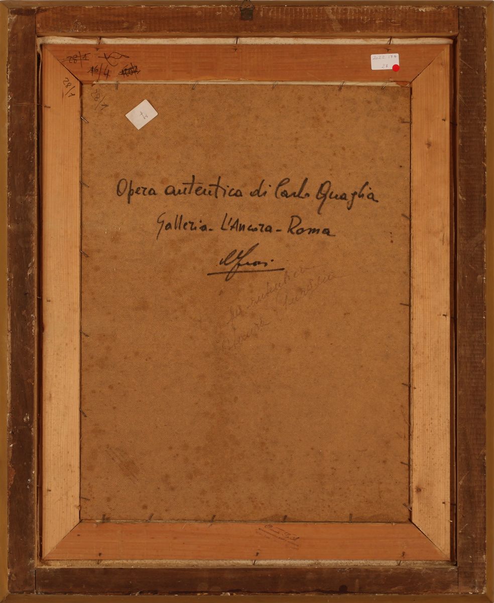 Carlo Quaglia - Veduta di Roma