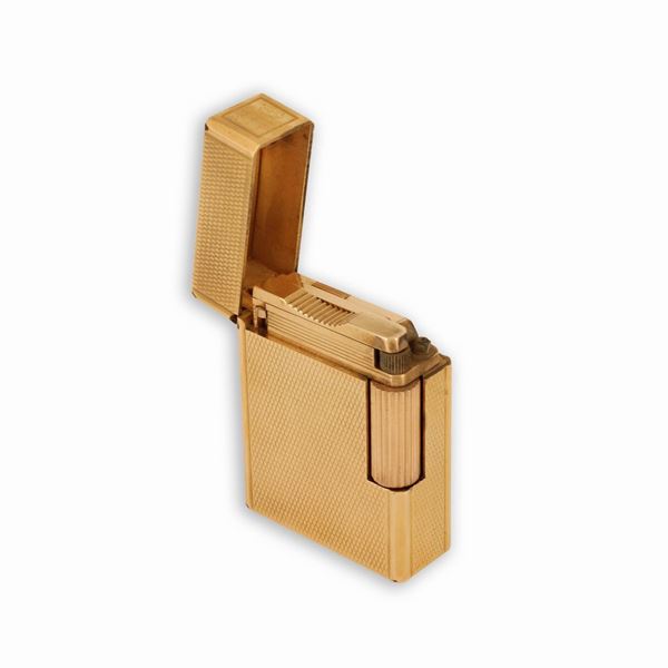 Accendino in laminato oro Dupont