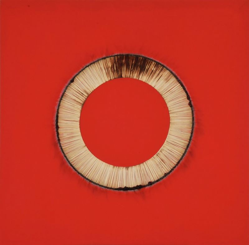 Bernard Aubertin - Dessin De Feu Circulaire