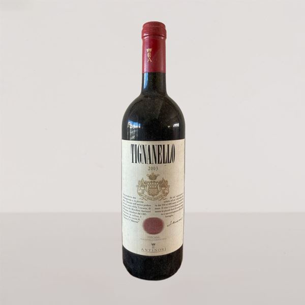 Tignanello Antinori   (2003)  - Auction Asta 11: Vini e Distillati - Gliubich Casa d'Aste