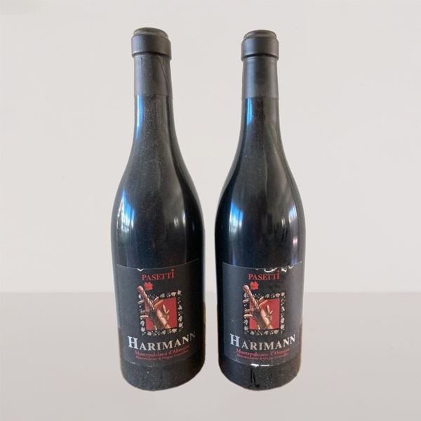 Lotto di due bottiglie di Pasetti Hariman Montepulciano d'Abruzzo  - Asta Asta 15: Vini pregiati e distillati - Gliubich Casa d'Aste