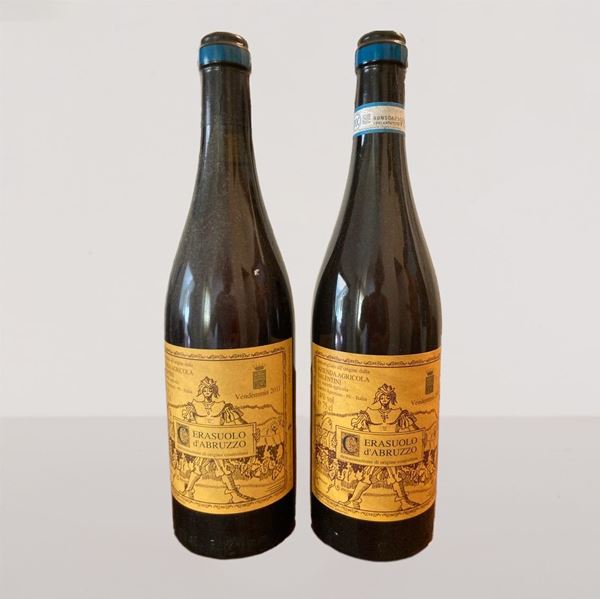 Lotto di due bottiglie di Cerasuolo d'Abruzzo Valentini  (2011)  - Asta Asta 15: Vini pregiati e distillati - Gliubich Casa d'Aste