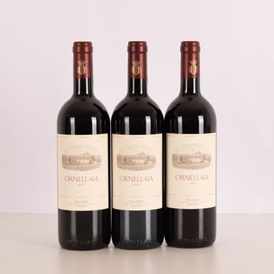 Lotto di 3 Bottiglie di Ornellaia