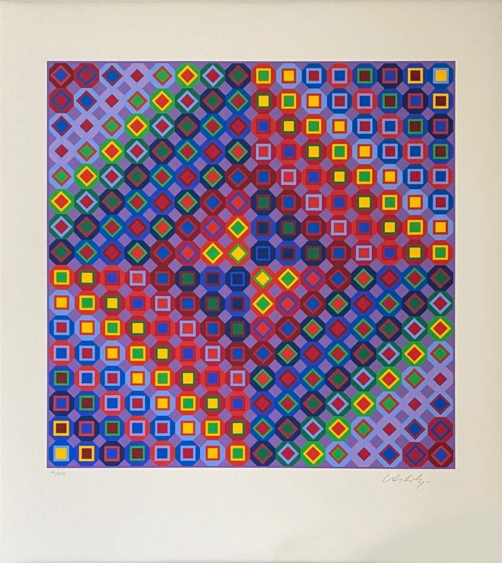 Victor Vasarely - Otto Hahn, Diam, Mazo S.a. Paris 1988