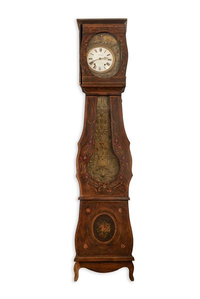 Orologio a Torre in Legno di Noce.