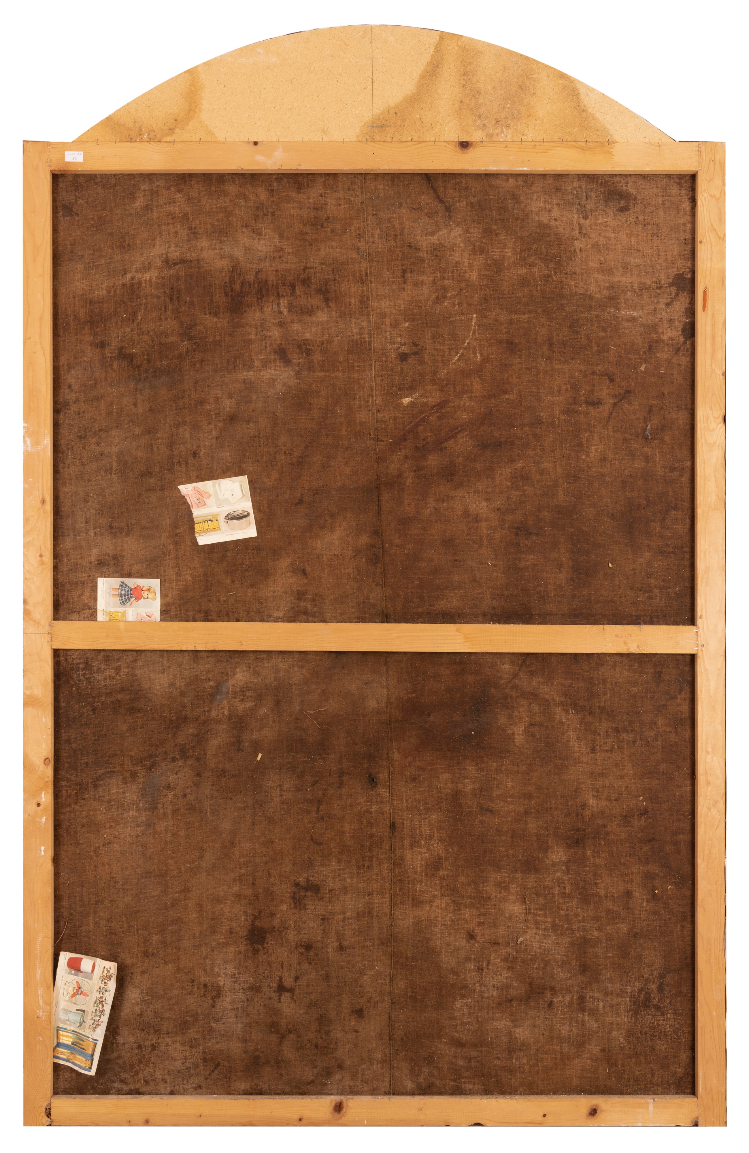 Pala d'altare raffigurante la Madonna Addolorata con San Francesco d'Assisi, S. Antonio e San Bar...