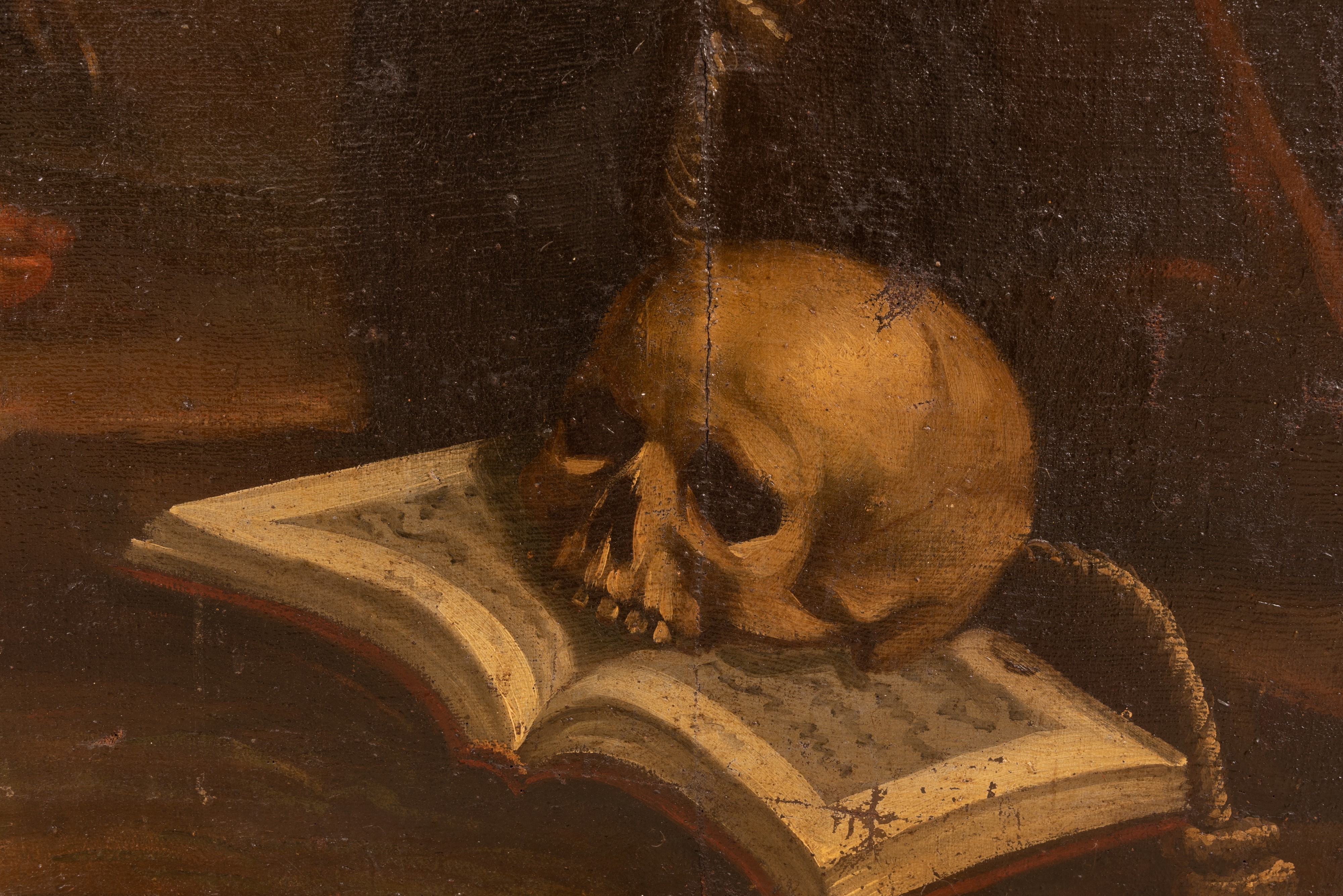 Pala d'altare raffigurante la Madonna Addolorata con San Francesco d'Assisi, S. Antonio e San Bar...