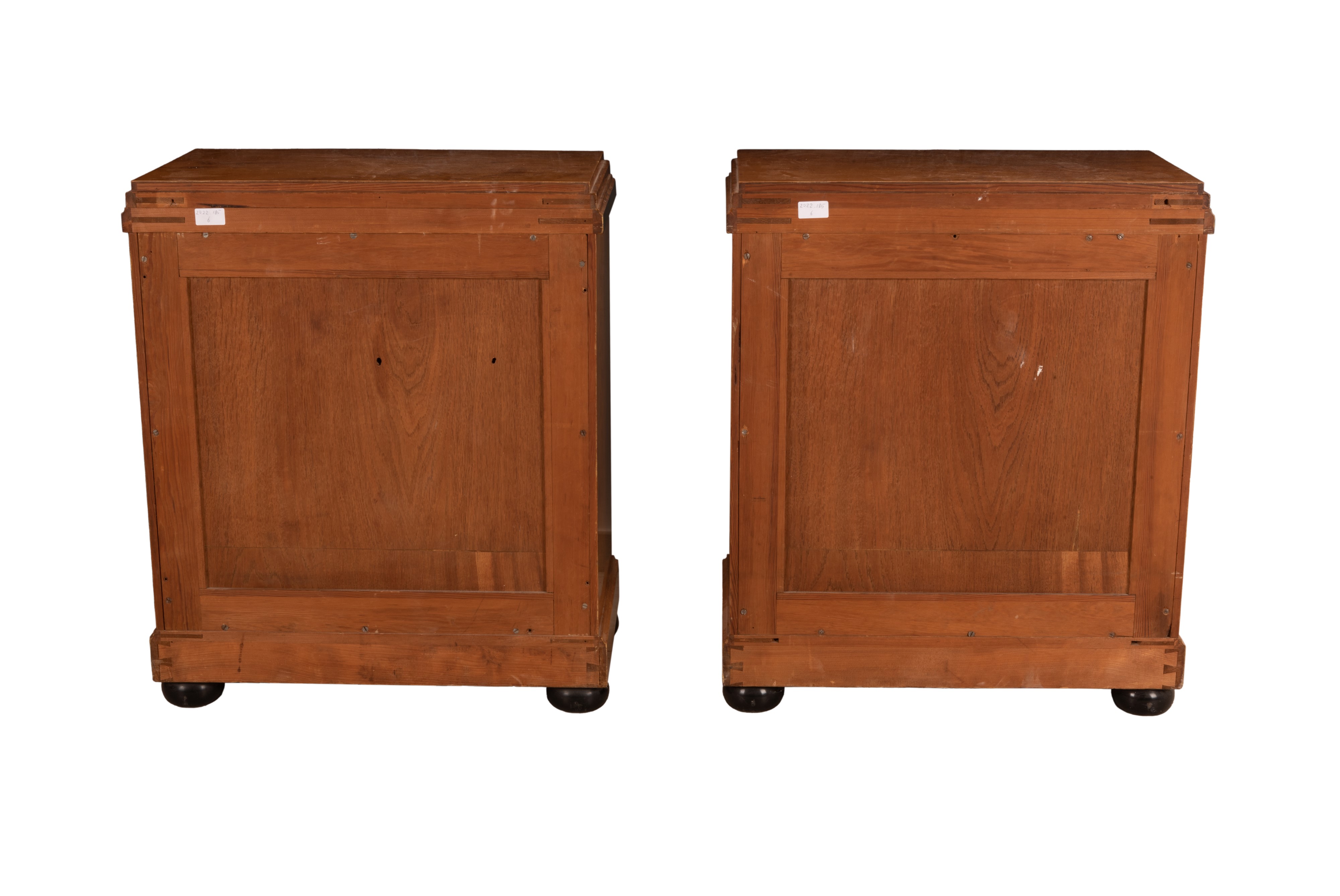 Coppia di comodini Biedermeier