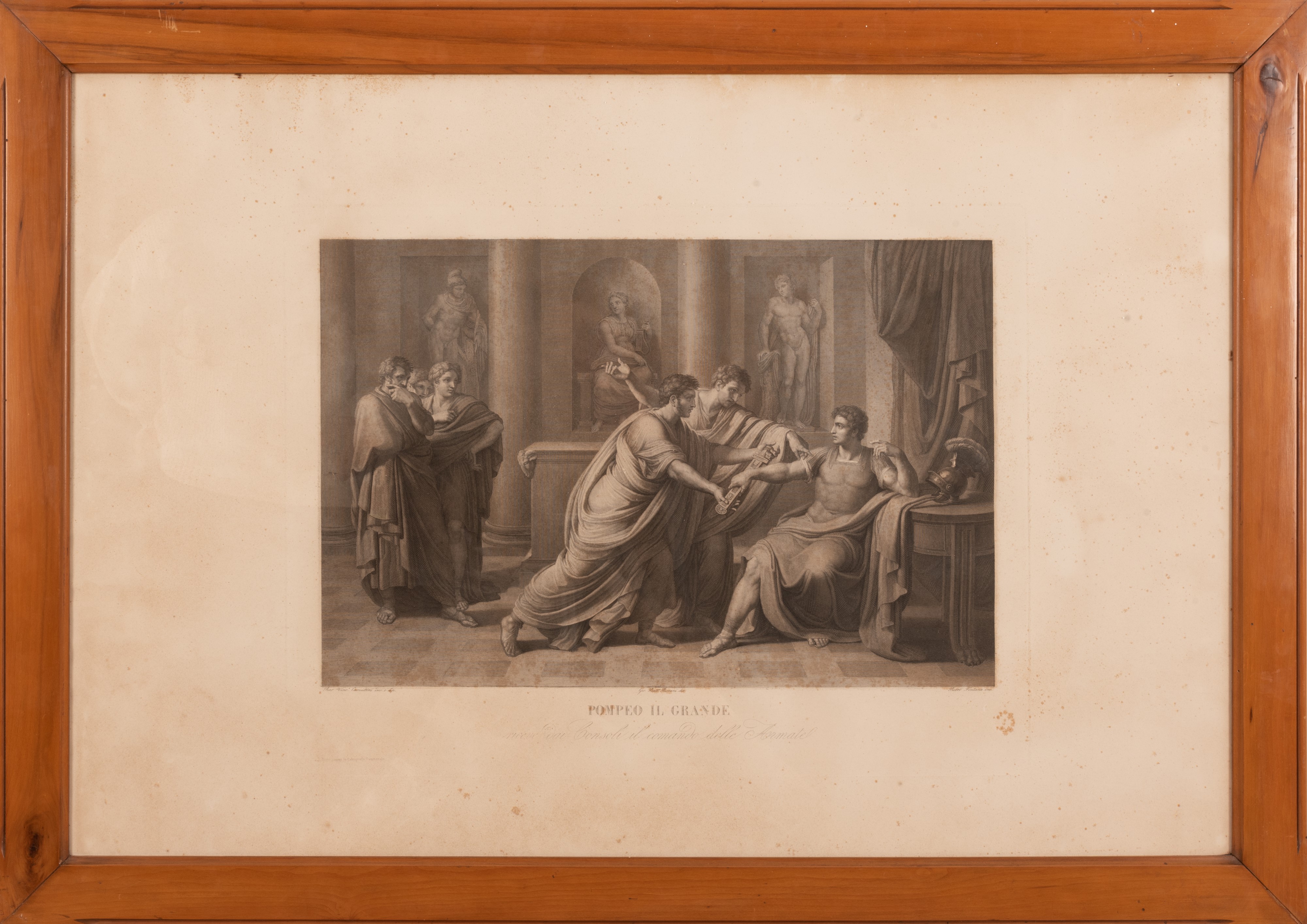 Coppia di comodini Biedermeier