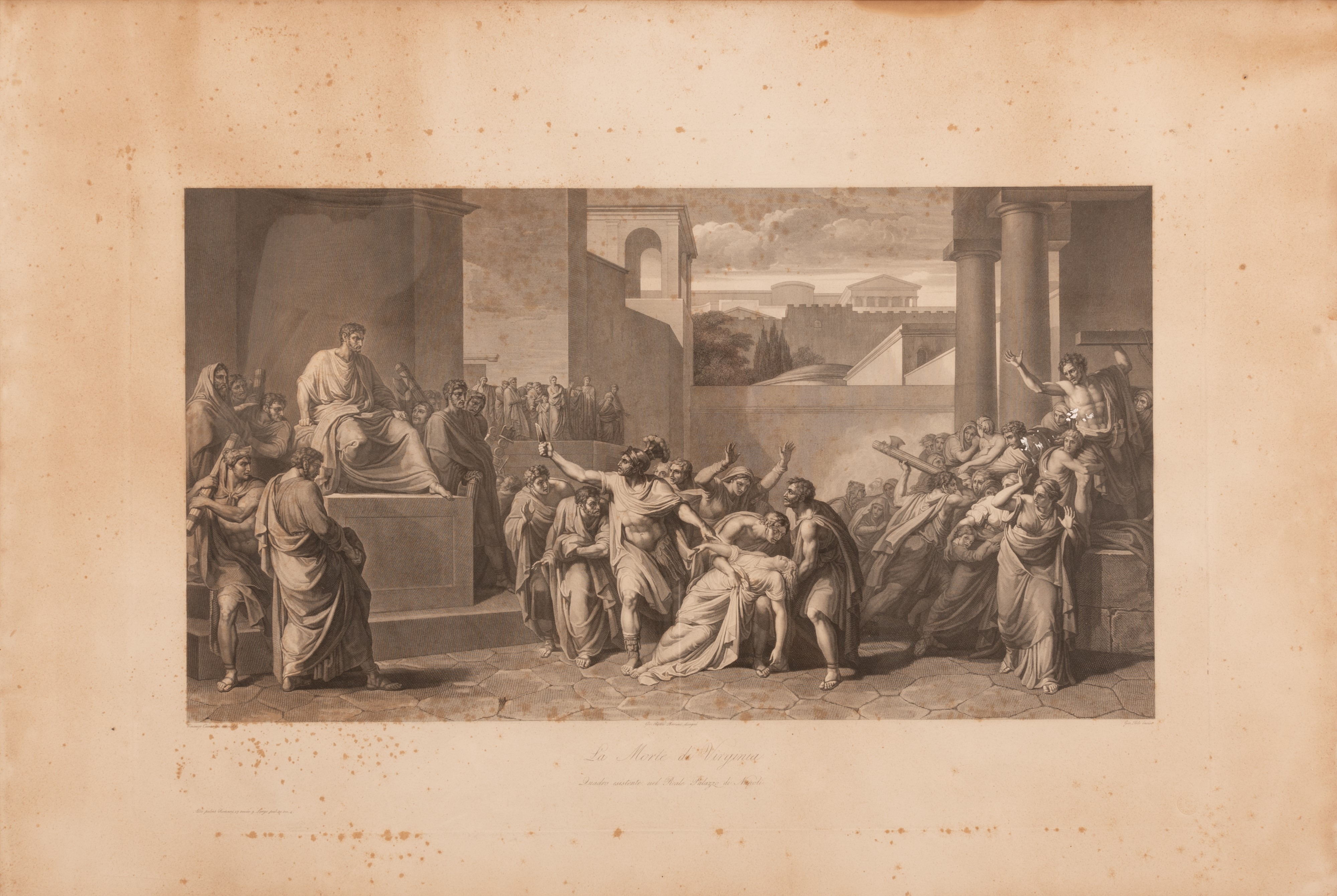 Coppia di comodini Biedermeier