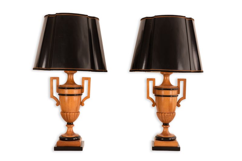 Coppia di lampade da appoggio