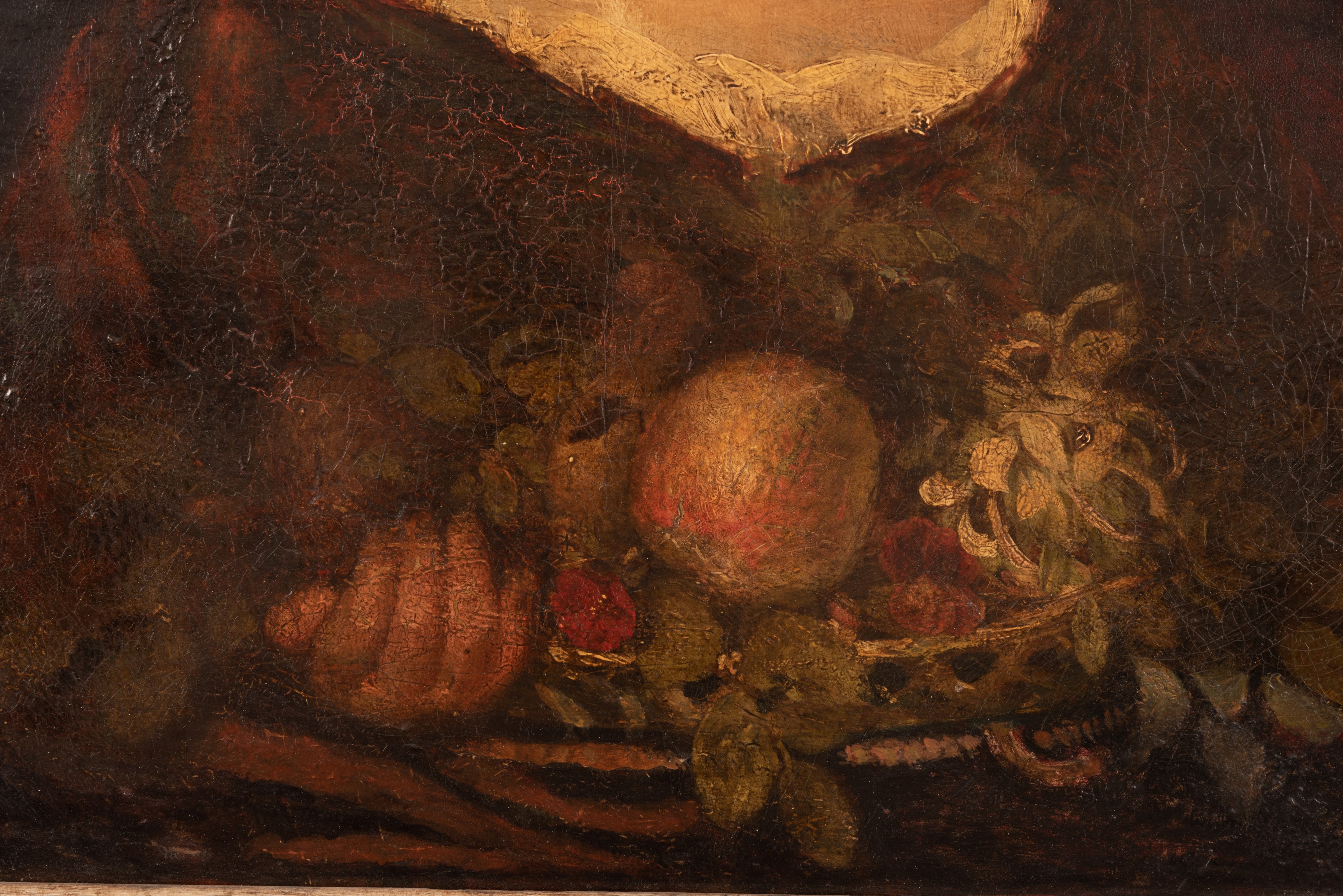 Ritratto di fanciulla con cesta di frutta