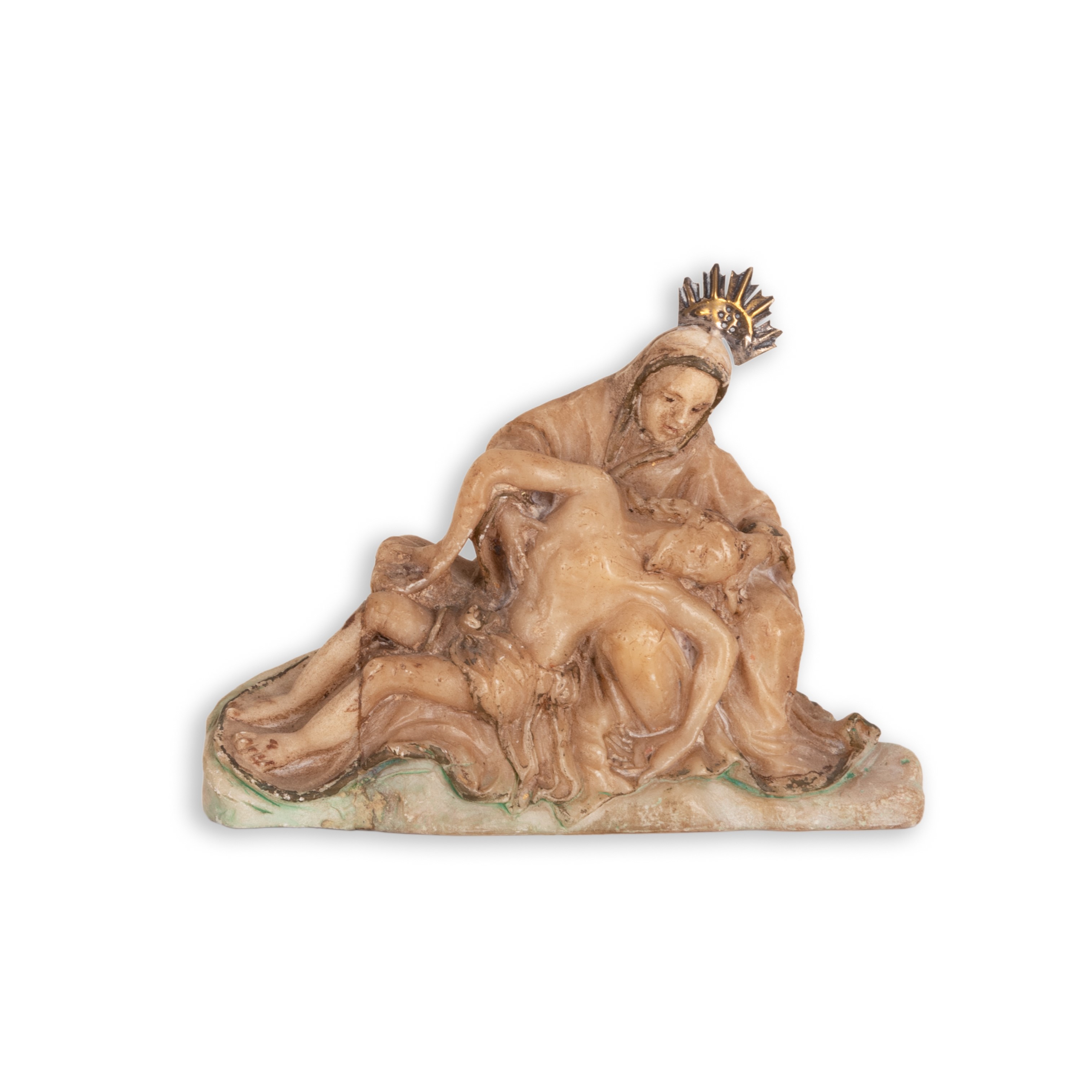 Scultura in Alabastro Raffigurante la Pietà
