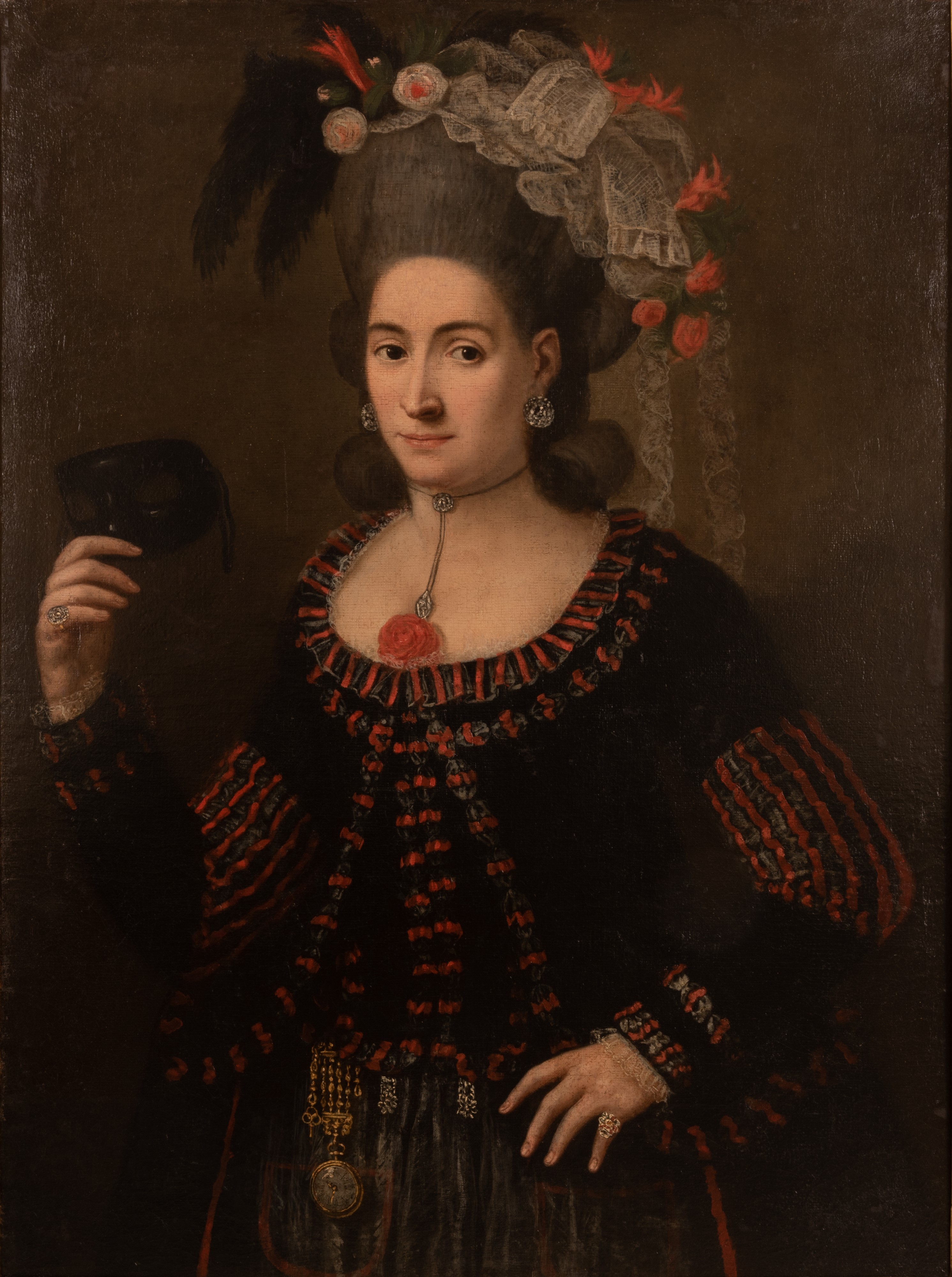 Ritratto di gentildonna con maschera