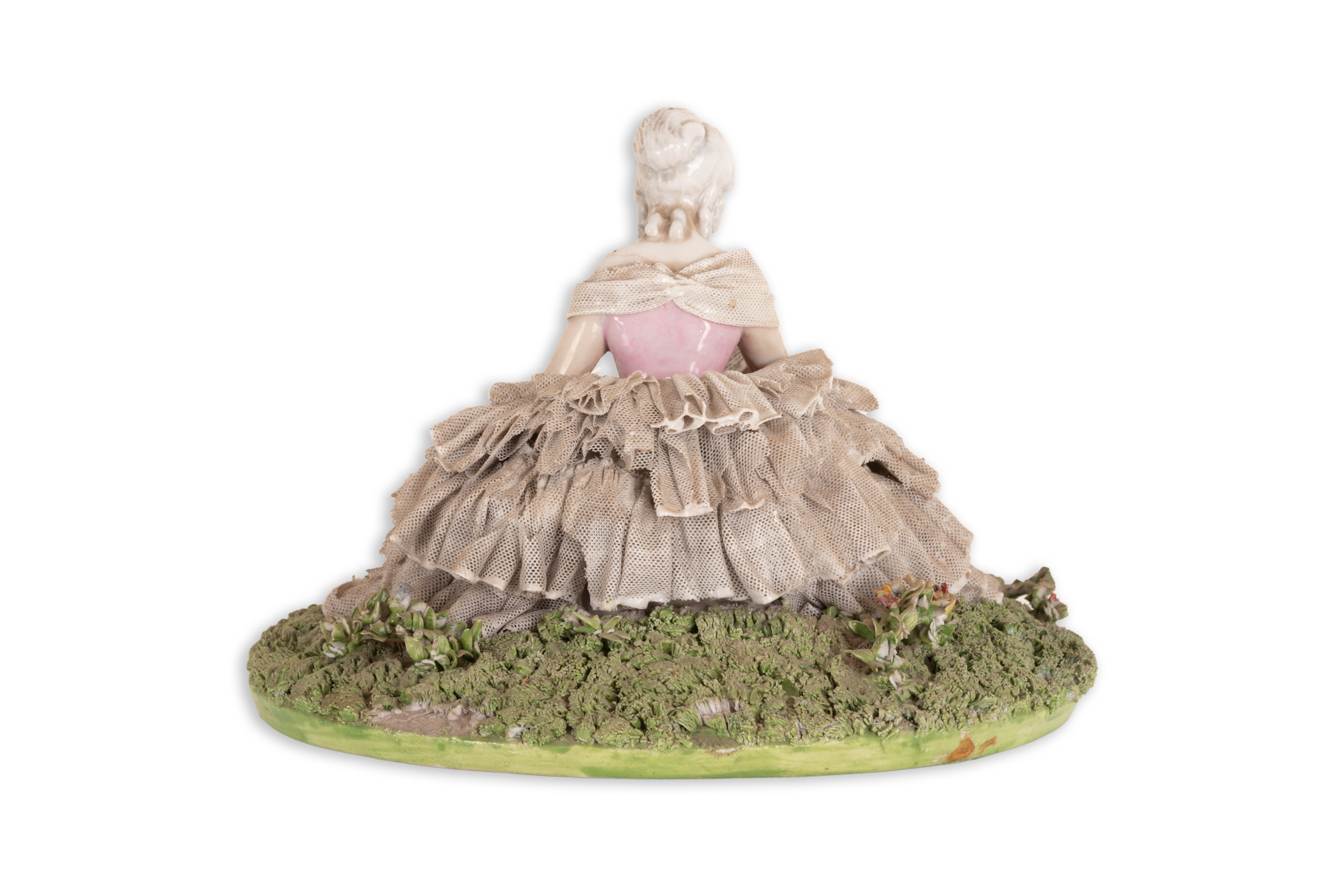 Antica Porcellana Capodimonte Luigi Fabris, Damina Seduta