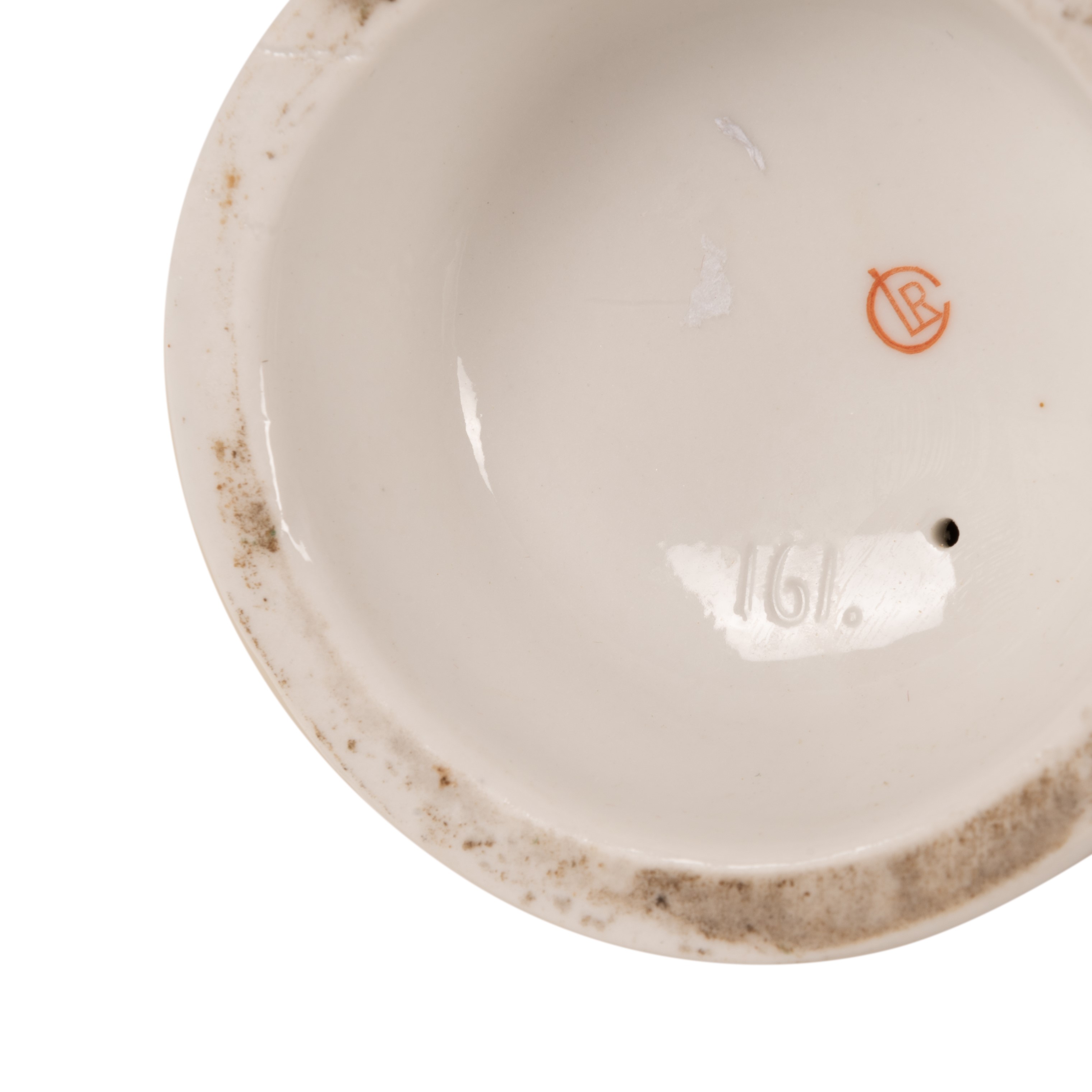 Damina in Porcellana in Piedi