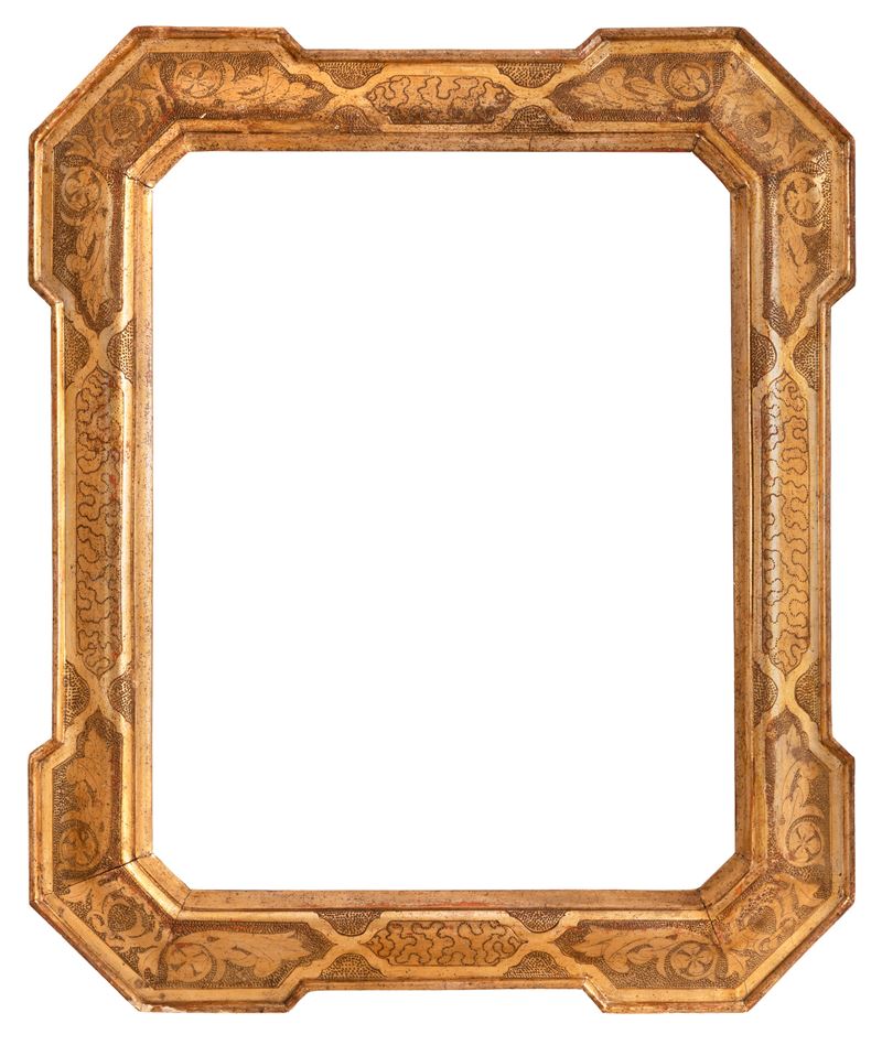 Cornice esagonale a guantiera