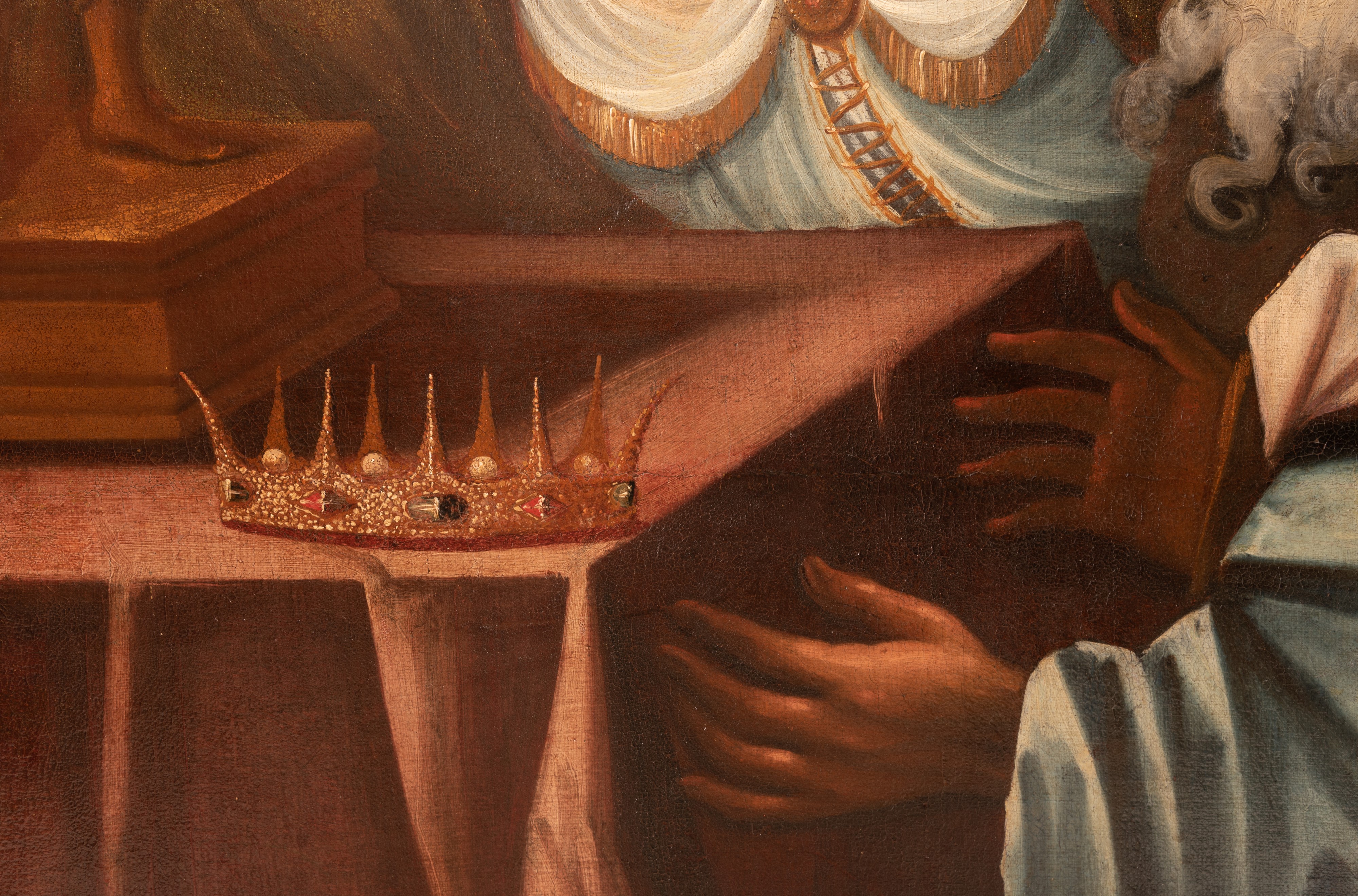 Salomone in tarda età portato all'idolatria dalle mogli