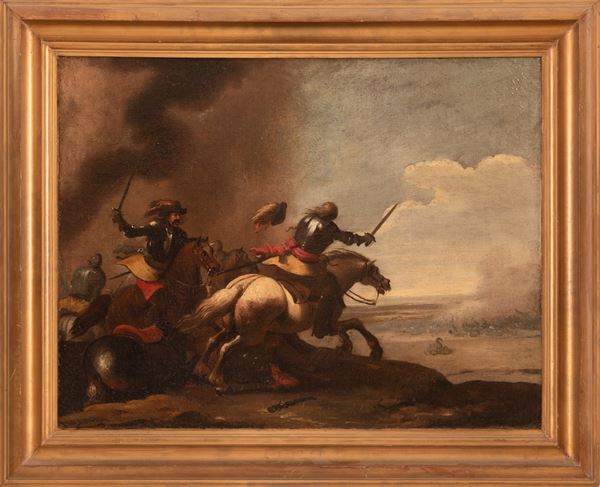 Jacques Curtois - Assalto della cavalleria
