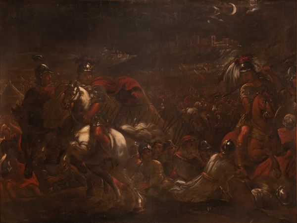 Vincent Adriaenssen Manciola - Scena di Battaglia