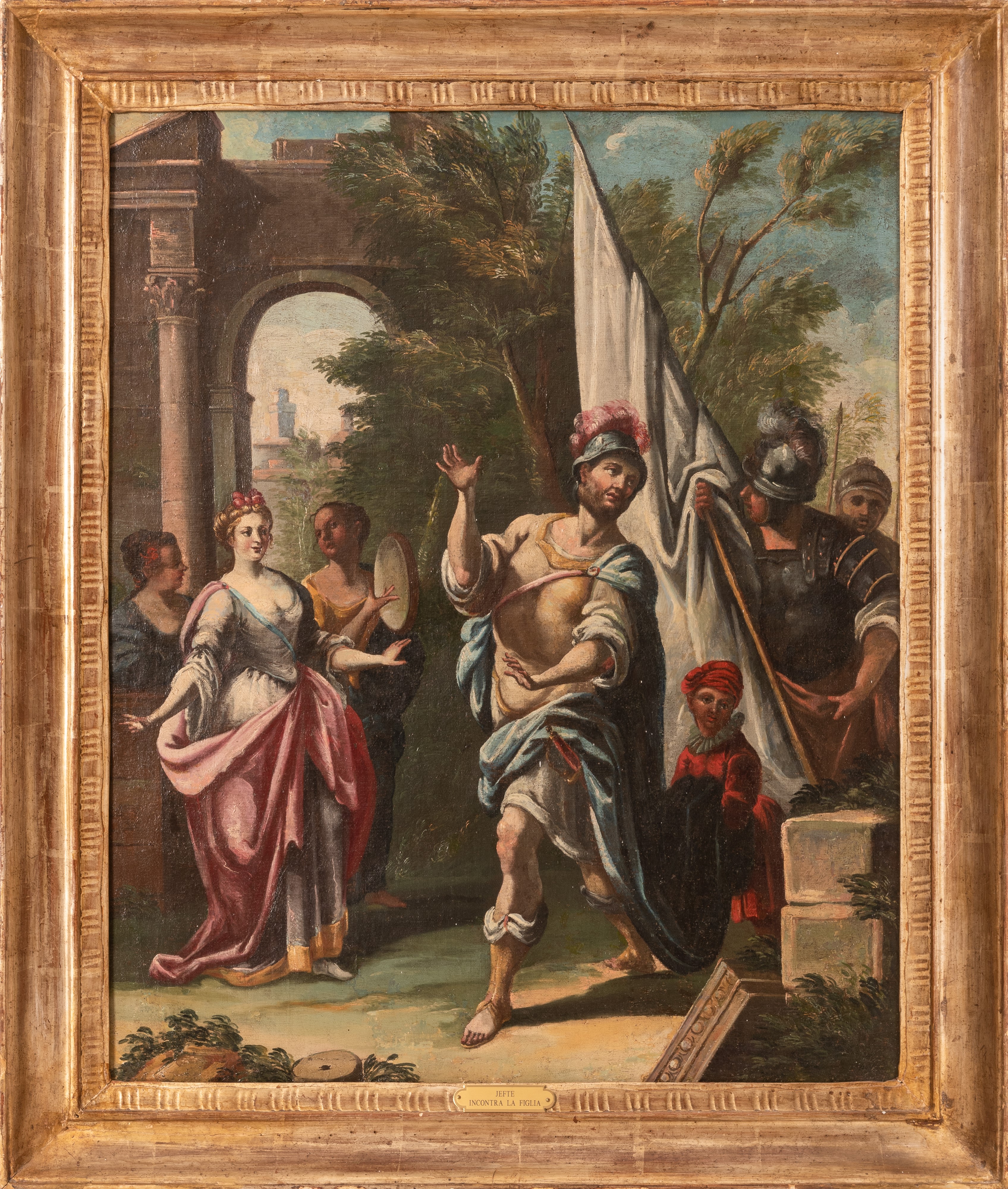 Jefte incontra la figlia