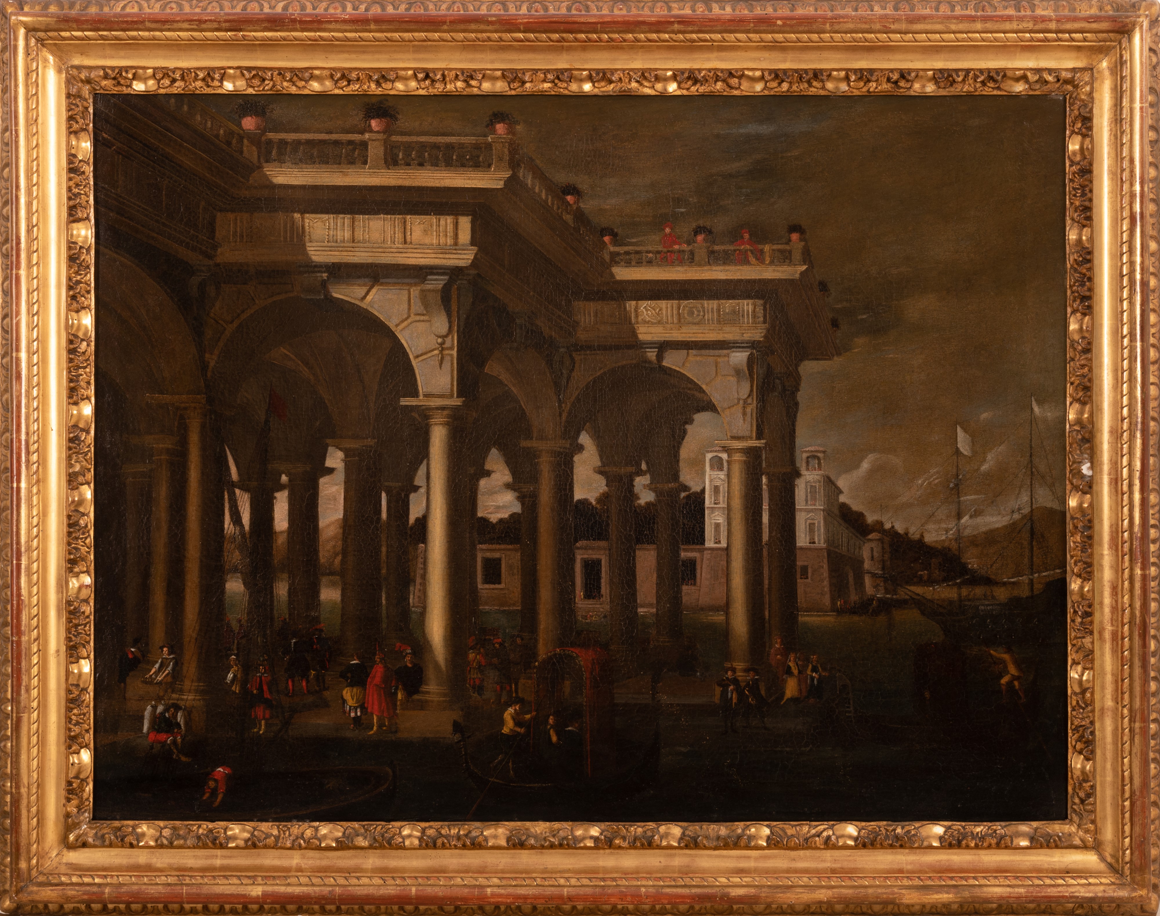 Agostino Tassi - Capriccio Architettonico