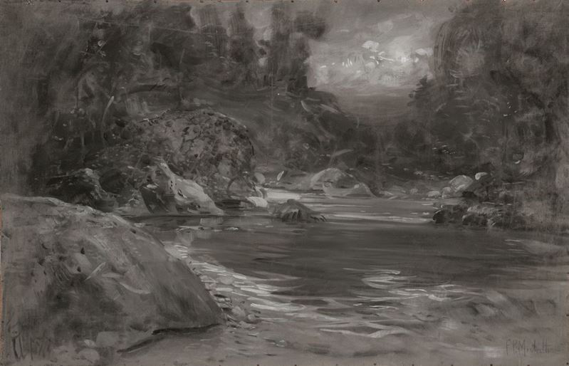 Francesco Paolo Michetti - Il Fiume Orfento