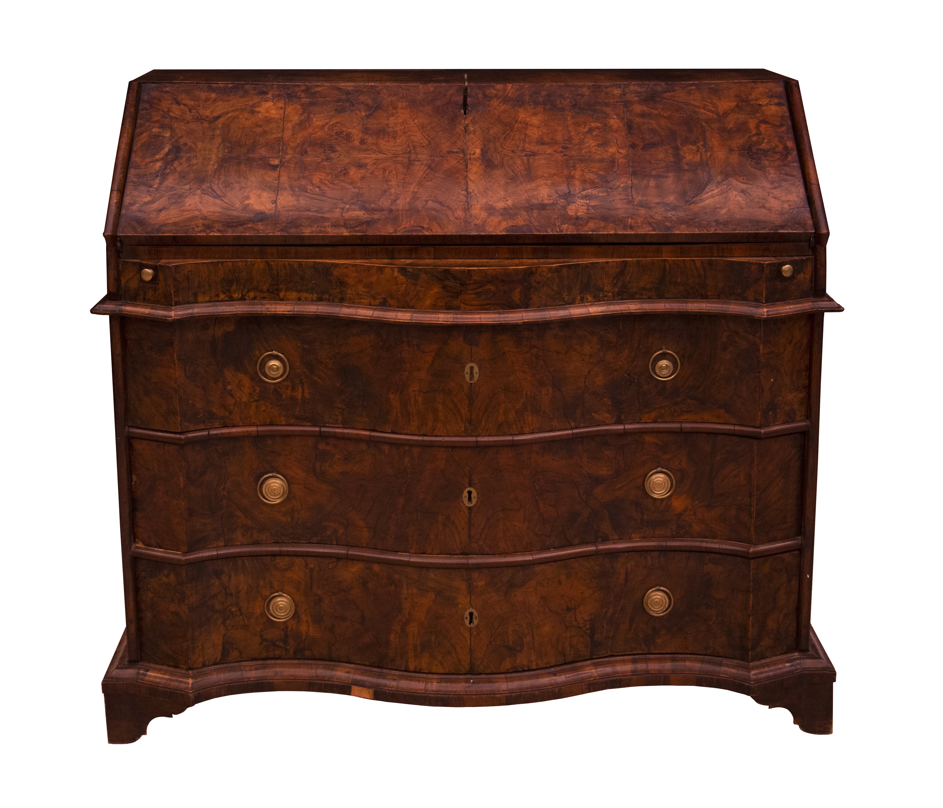 Ribalta in radica di ulivo, Veneto inizi XVIII secolo